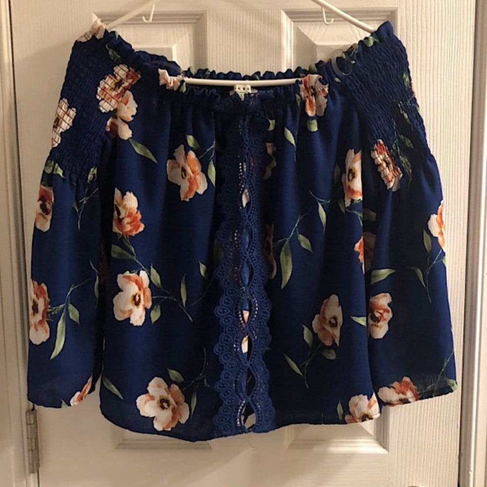 Off the shoulder blouse